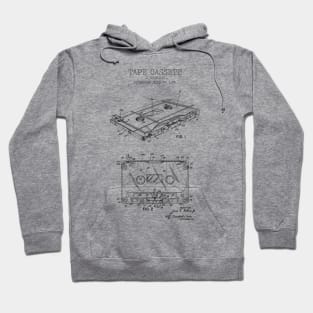 CASSETTE TAPE patent Hoodie